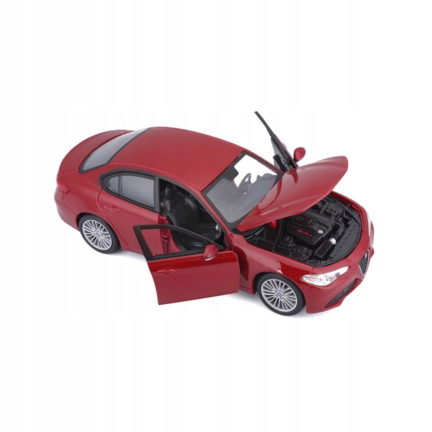 Alfa Romeo Giulia 1:24 model Bburago 18-21080 Płeć chłopcy