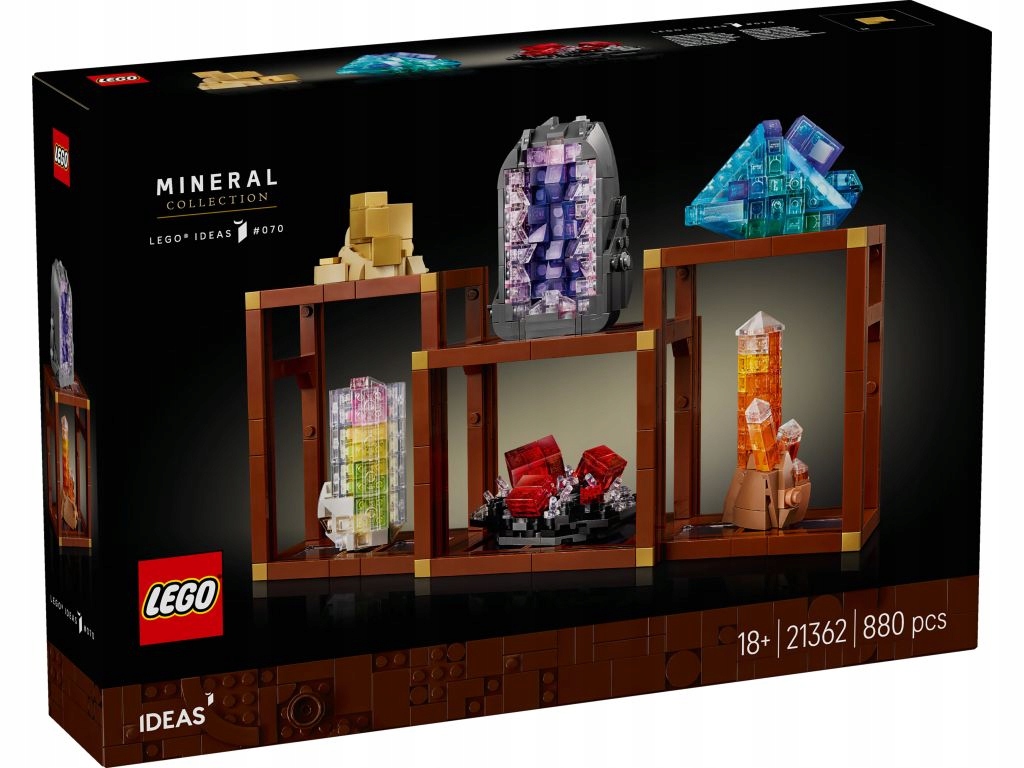 Lego 21362 Ideas Kolekce minerálů