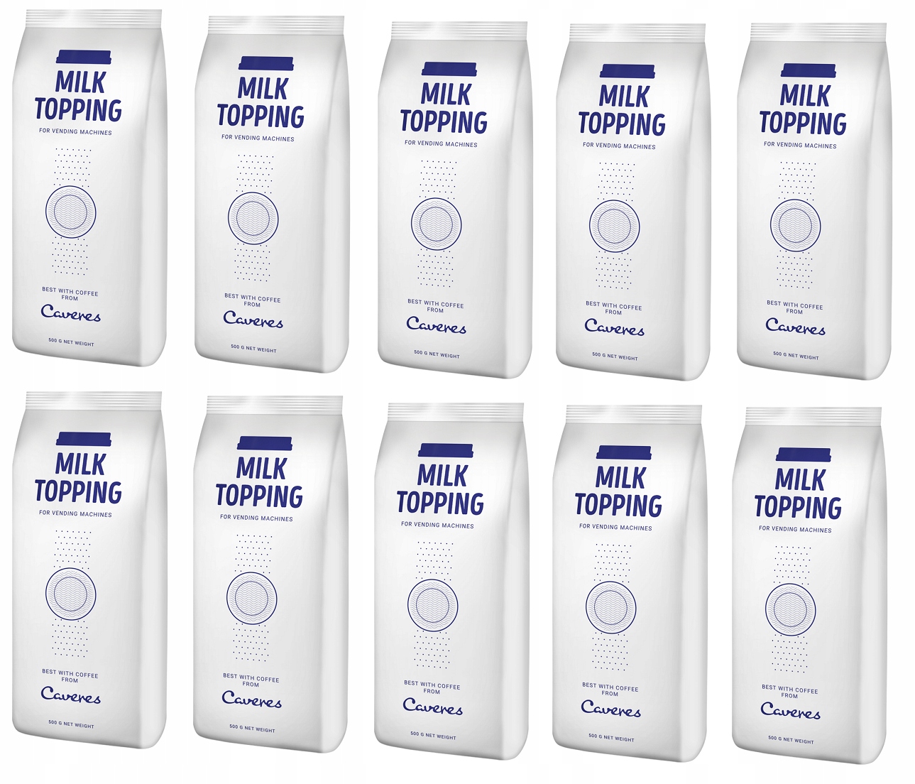 Topping mleczny Mokate mleko do automatów i ekspresów 10x500g vendin karton