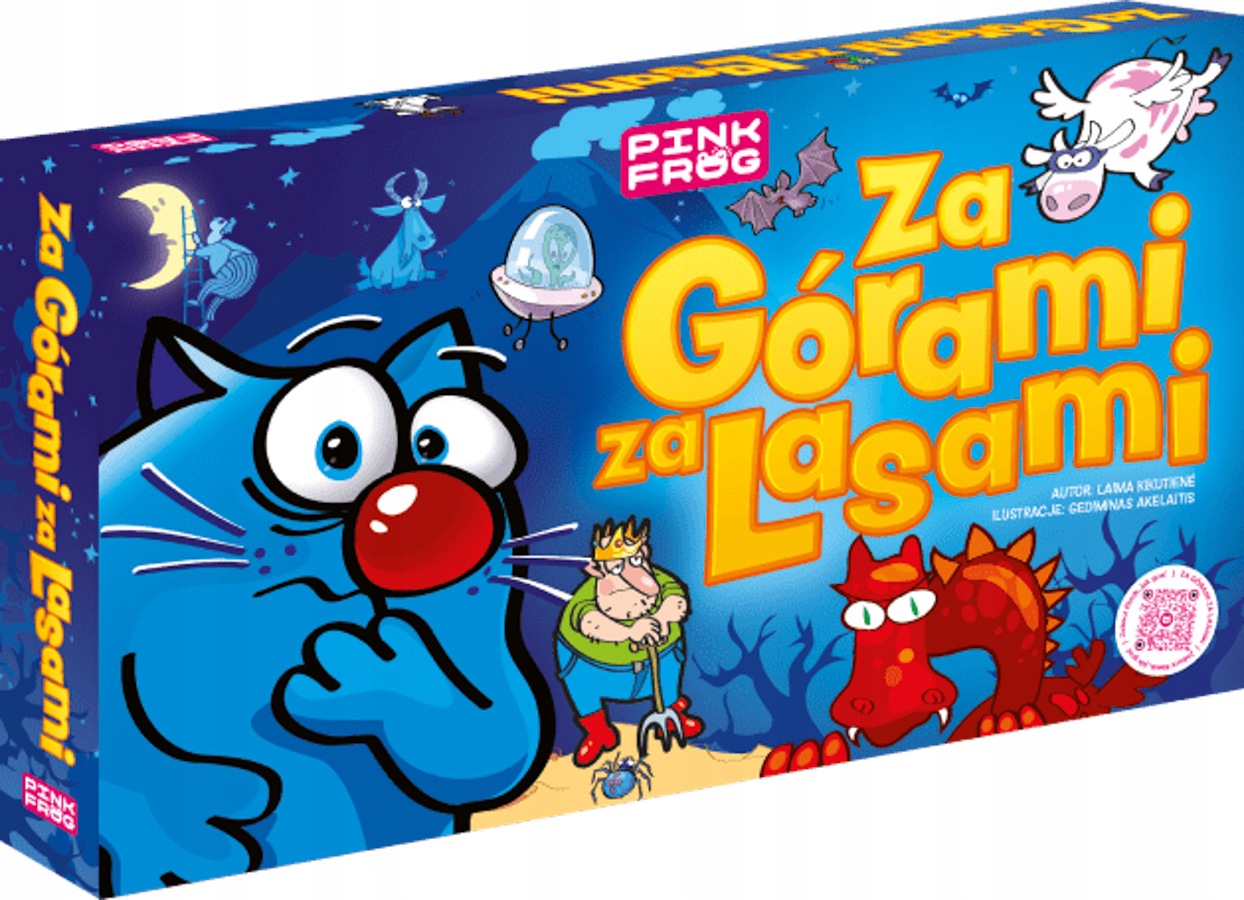 Pink Frog Za Górami Za Lasami