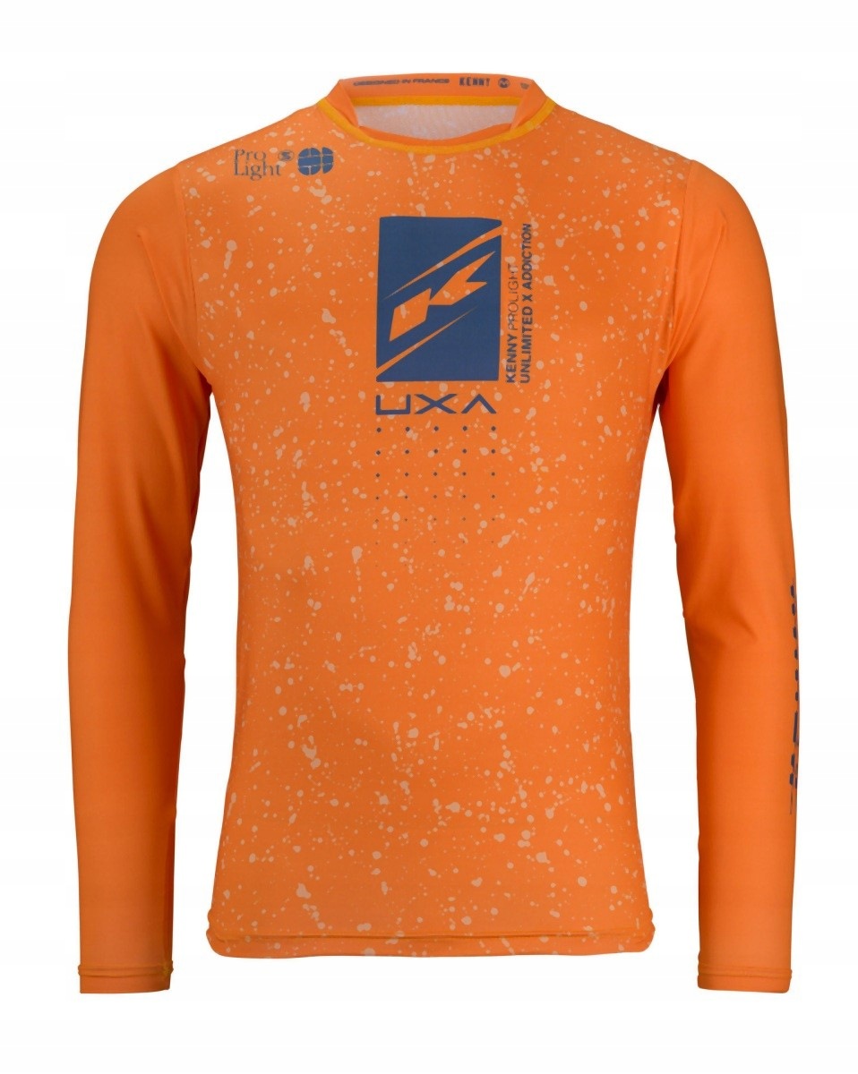 Kenny Racing Koszulka Rowerowa Mtb Model Prolight Mandarine/blue Kolor Nieb