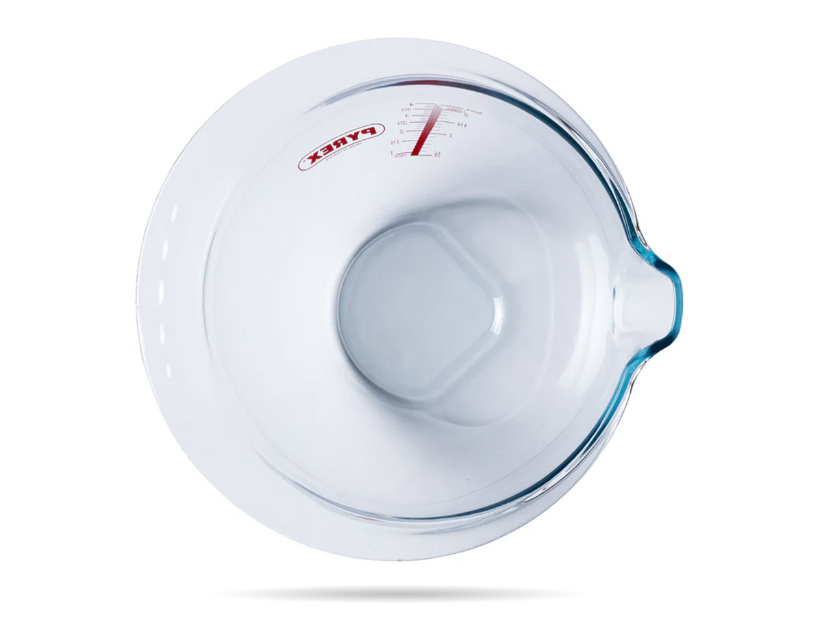 Szklana salaterka miska kuchenna z miarką 4 L Expert PYREX Kolor przezroczysty