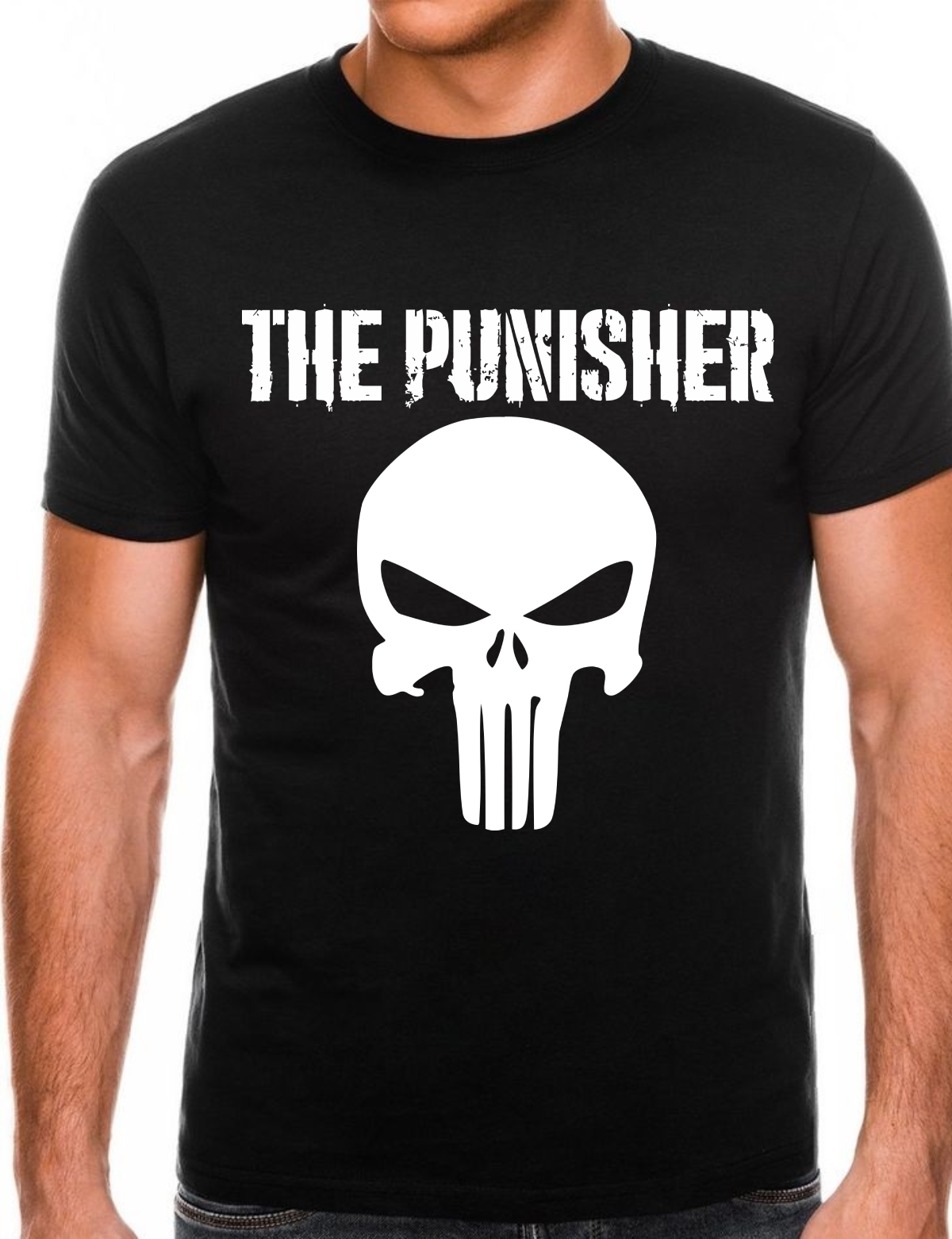 

Koszulka Męska Punisher Czacha Marvel Super Hero