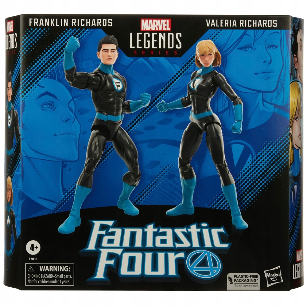 Hasbro Marvel Fantastická čtyřka Akční figurka Franklin Richards a Valeria Richards