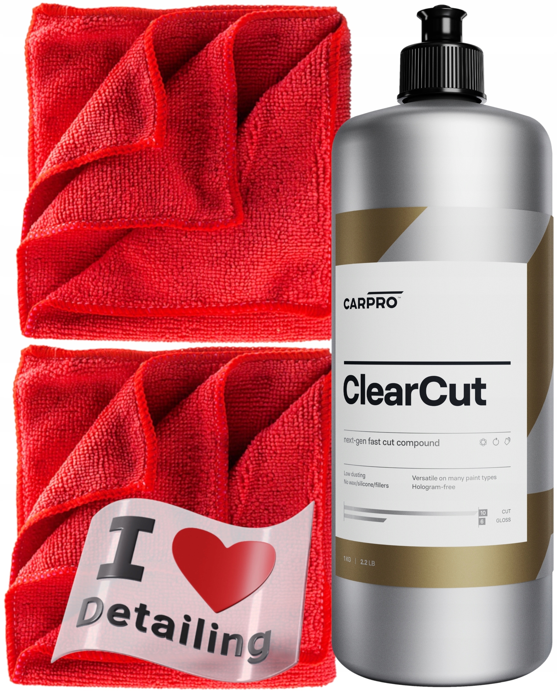 CarPro ClearCut Rýchlorezná pasta 1L