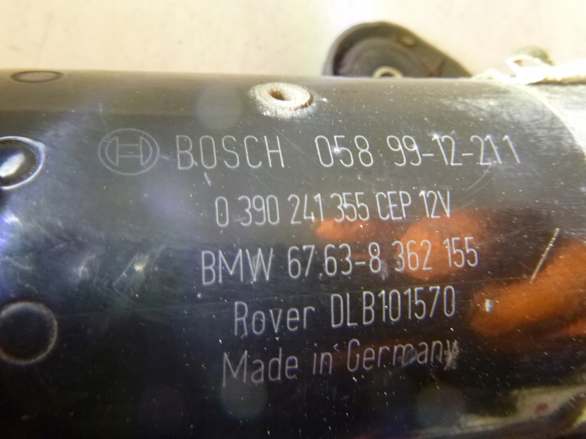 wiper mechanism front Rover 75 1999r.