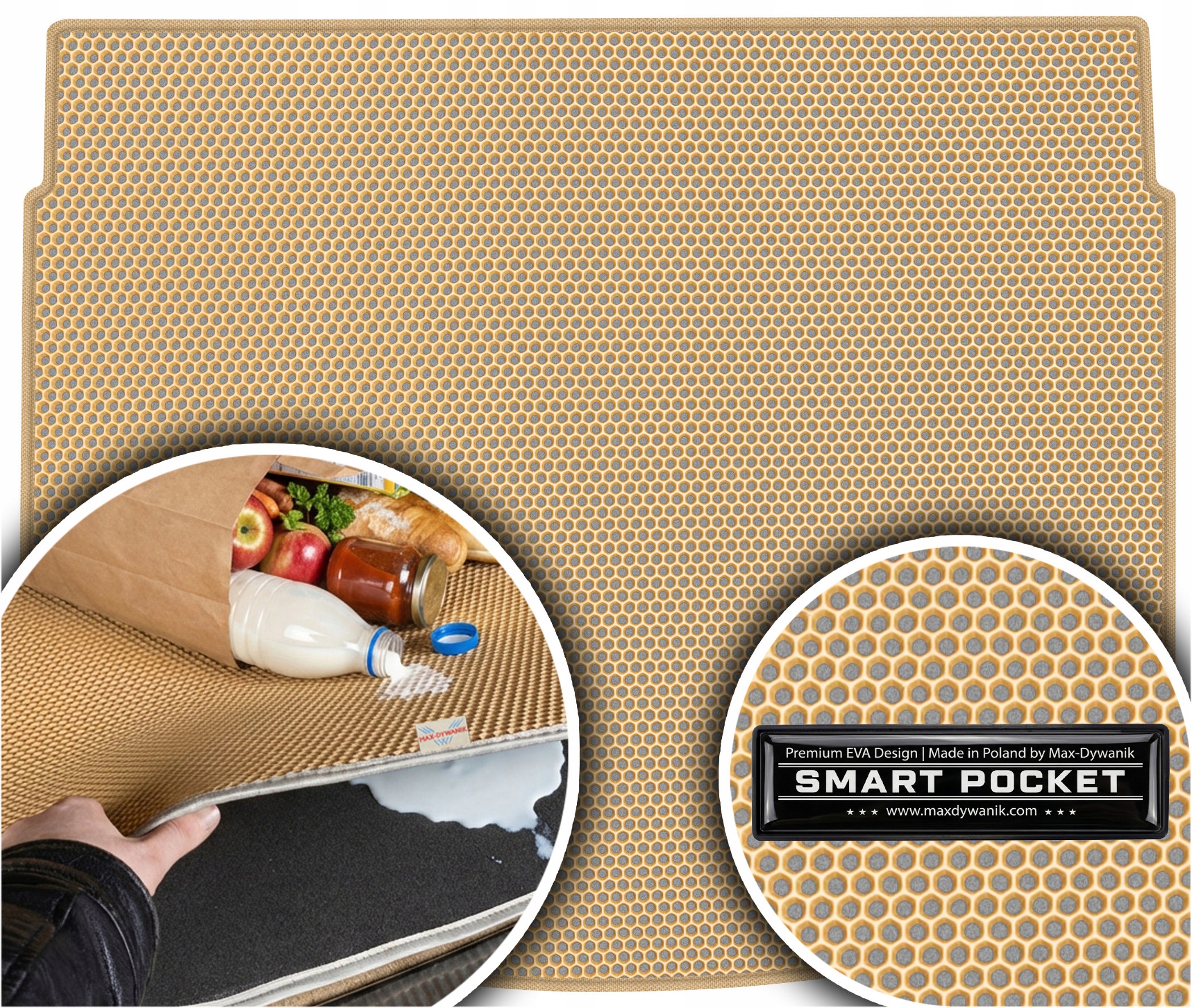 Renault Megane IV Kombi 2016 Vložka do batožinového priestoru Eva Smart Pocket Béžová