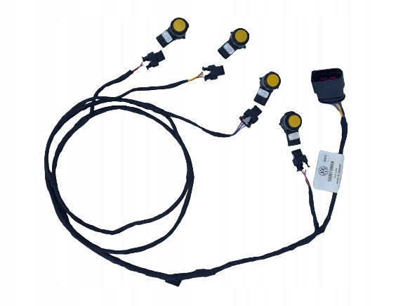 5Q0919275B - VW GOLF 7 LIFT ДАТЧИКИ PDC+ПЕРЕДНИЙ ЖГУТ ПРОВОДОВ (LR1X)