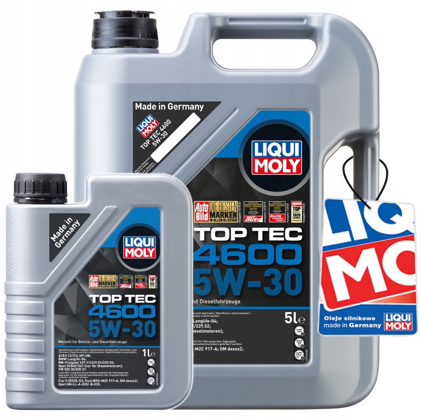 

Liqui Moly Top Tec 4600 5W-30 6L 2316 2315