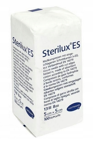 

Hartmann Kompresy Gaziki Sterilux 5x5 cm 100 szt