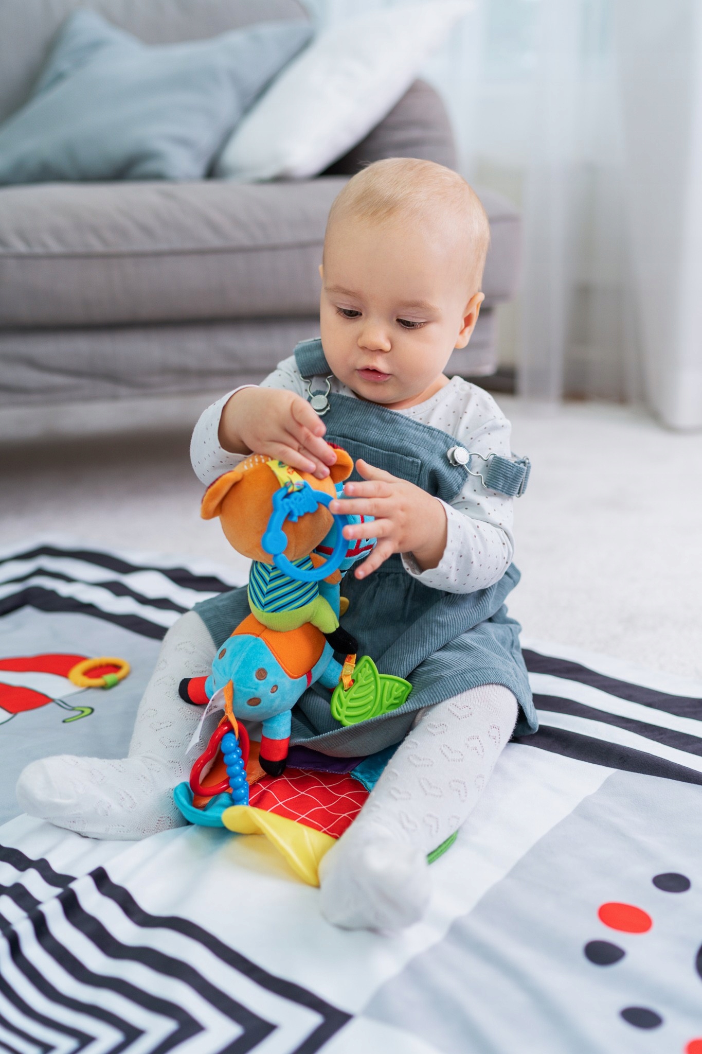 DUMEL BALIBAZOO ZAWIESZKA MUZYCZNY KONIK Materiał tkanina