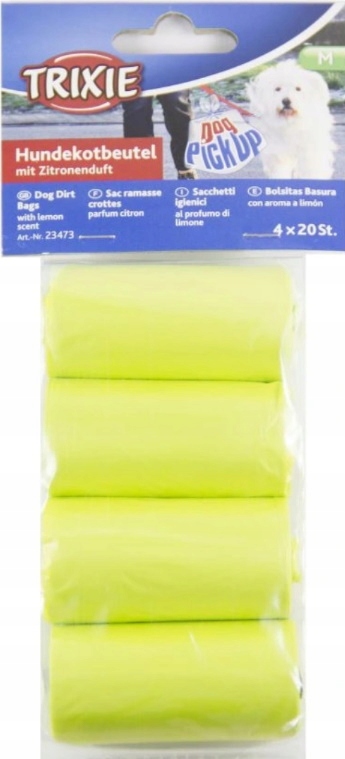 

Trixie Woreczki na odchody cytrynowe 4x20szt.