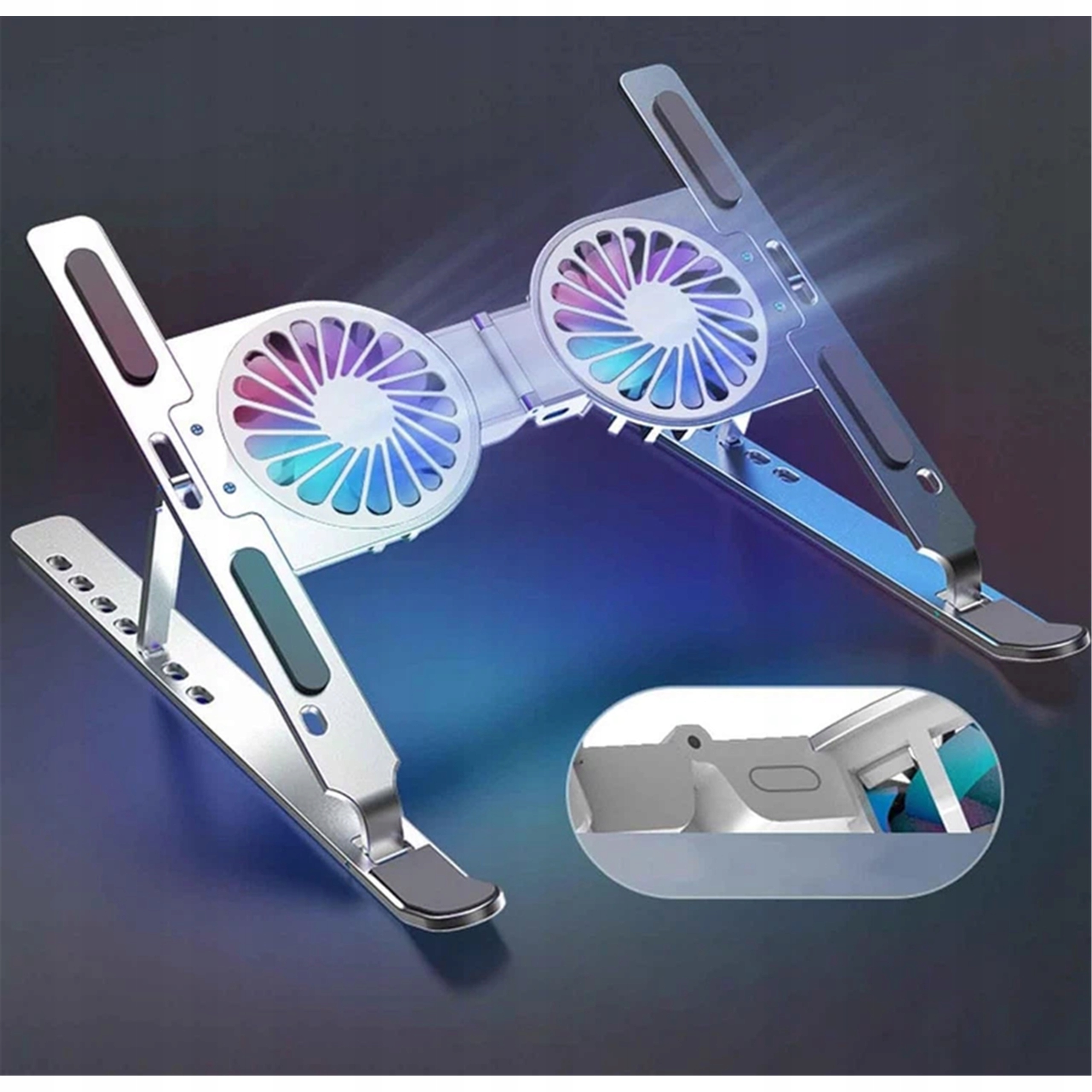 Chladicí Stojan Pro Zařízení Do 17 Palců, Široká Kompatibilita S Notebooky