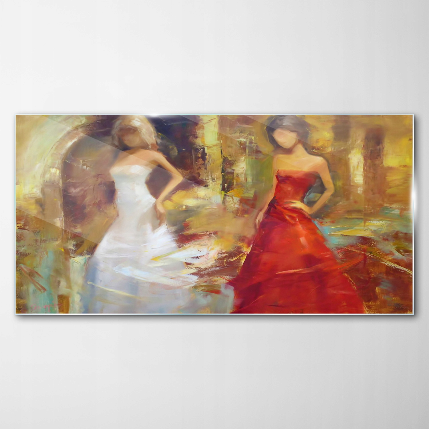 

Obraz Szklany Dekor Sztuka Kobieta Sylwetka 140x70