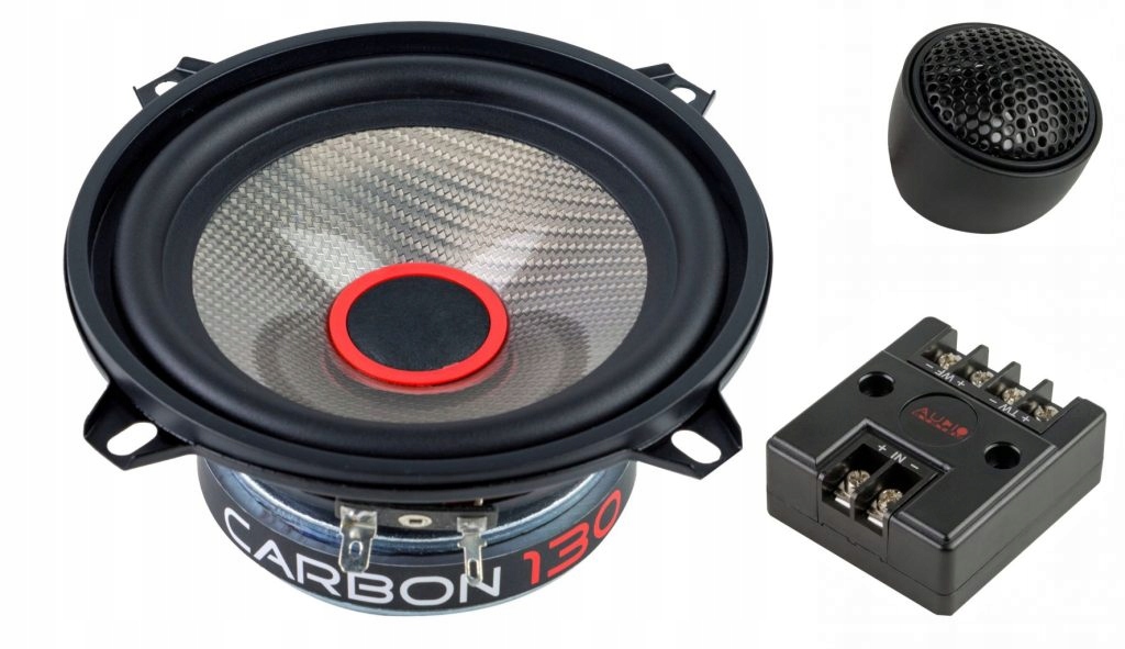 Automobilové Reproduktory 13 cm 130 mm Systém Audio System Carbon 130