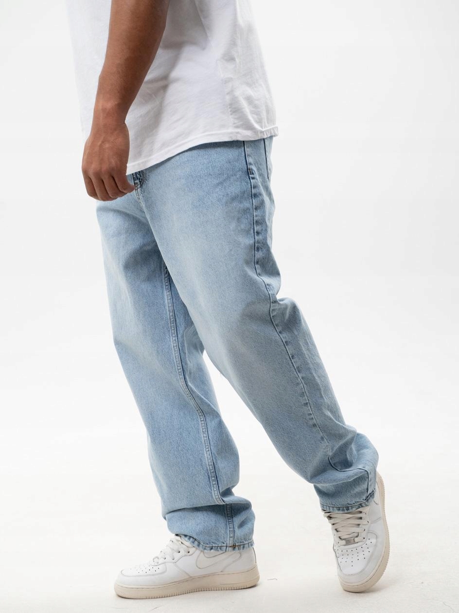 Džíny Lucky Dice Baggy Small Dice 2501 Světle Modré vel. M