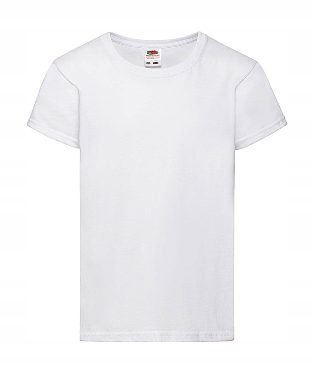 

Dziewczęca Koszulka Girl Fruit Of The Loom whi 152