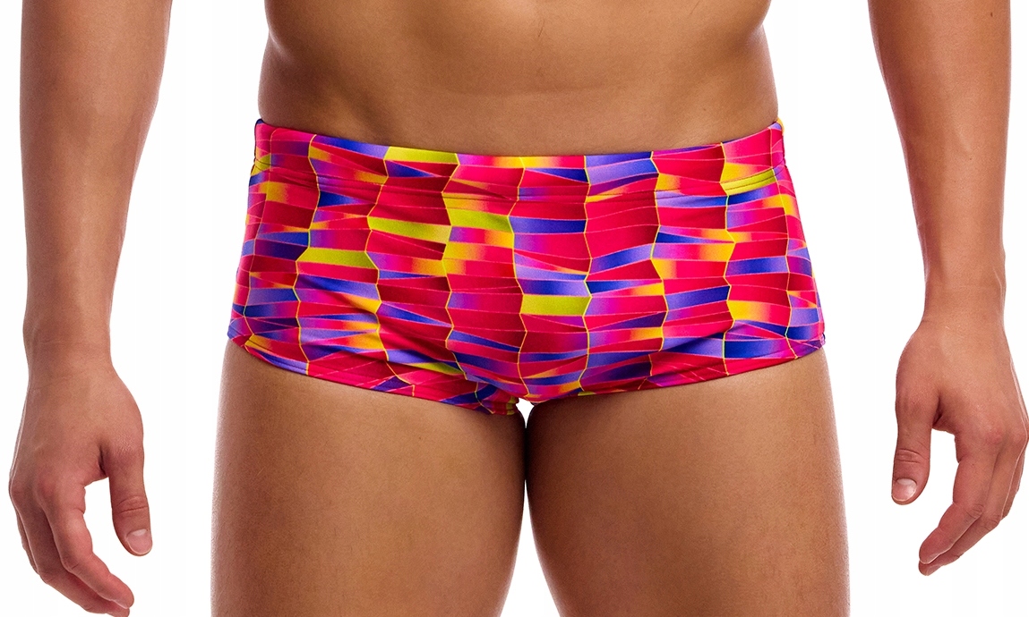 Strój do pływania Funky Trunks Wriggle Walls sidewinder M (UK34)