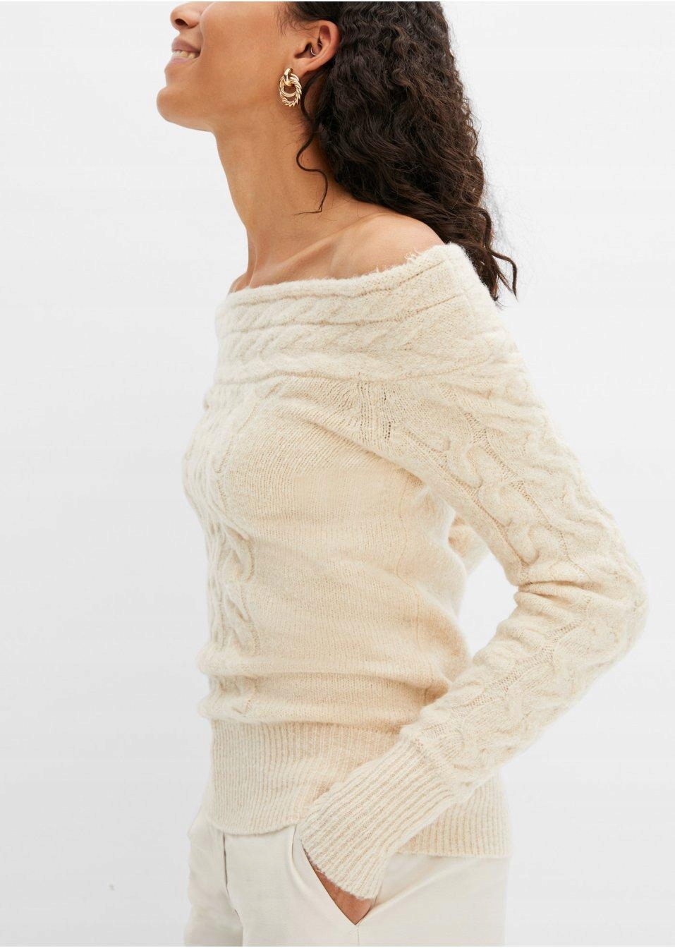 Bonprix SWETER CARMEN 48