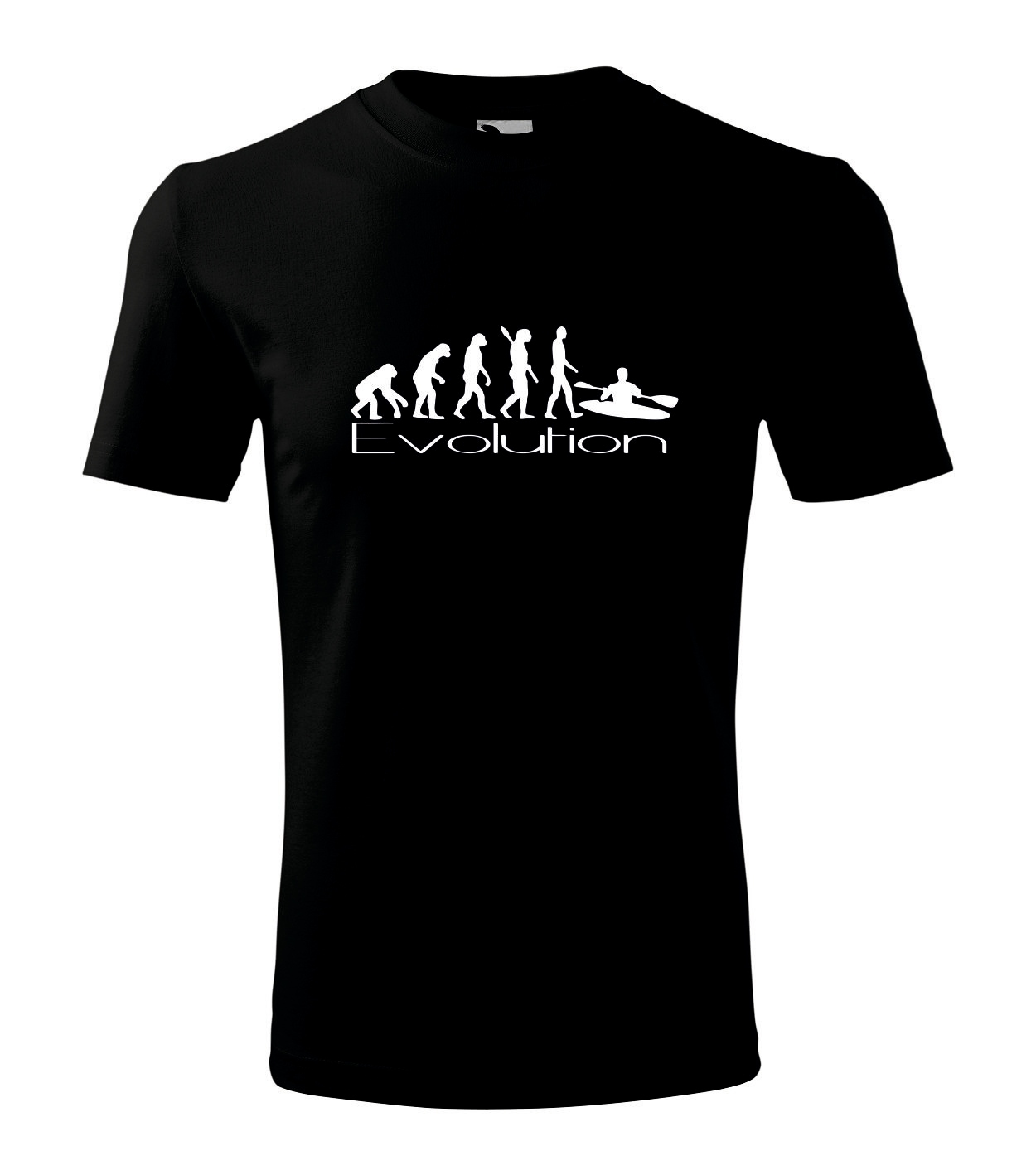 

Koszulka T-shirt Kajak Kajakarz Ewolucja męska