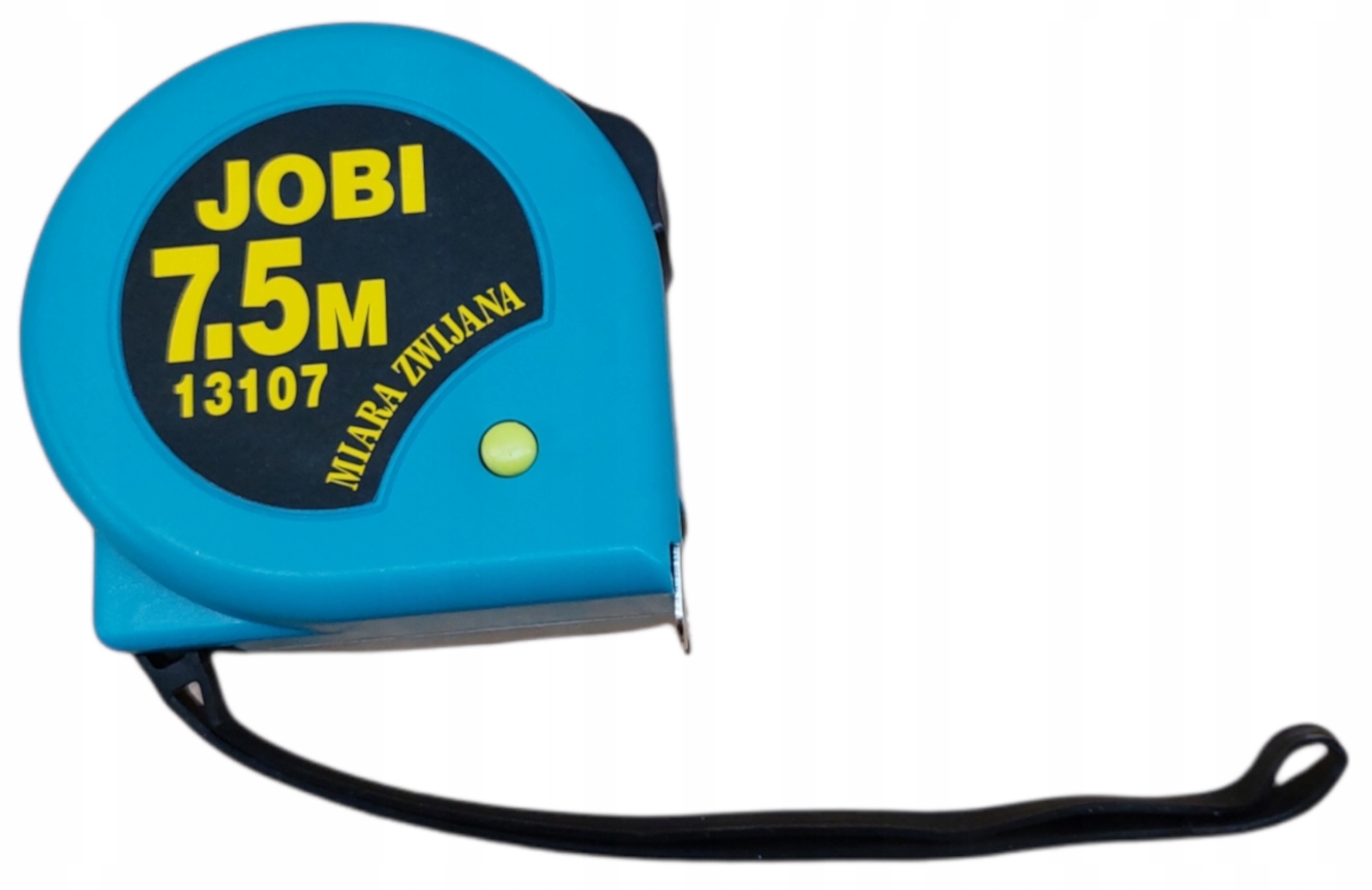 JOBI MIARA MIARKA ZWIJANA TAŚMA 7,5M 25mm SZEROKA Marka Jobi