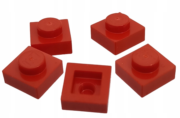 

Lego płytka 1x1 czerwony 302421 3024 - 5szt