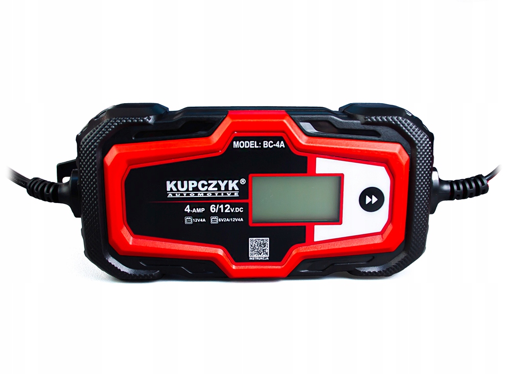 Prostownik mikroprocesorowy do ładowania akumulatora 6V 12V BC-4A Kupczyk Marka Kupczyk