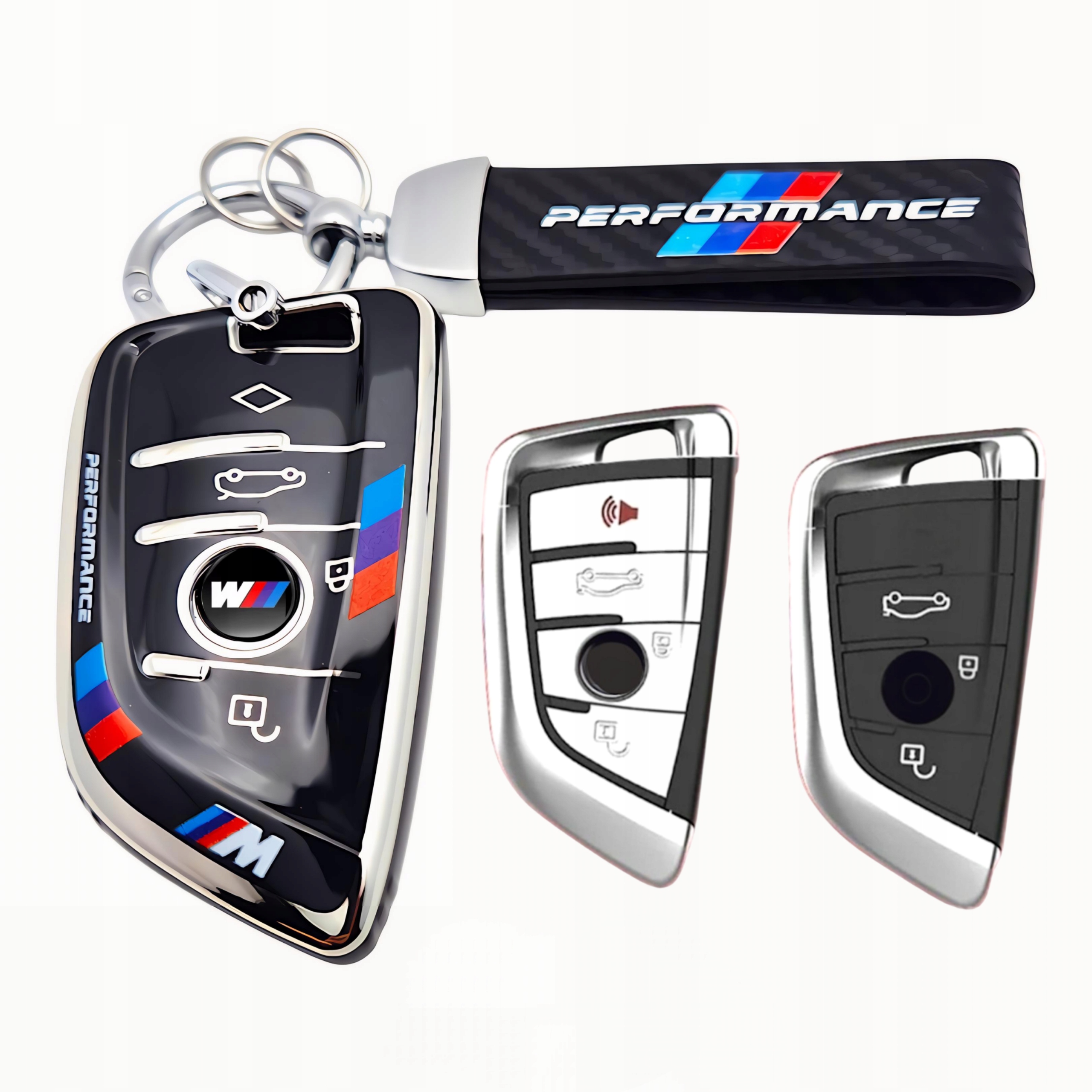 Etui Z Breloczkiem Do Kluczyka Bmw 1 3 4 5 6 7 X2 X4 X5 X6 F15 F16 F48 G20