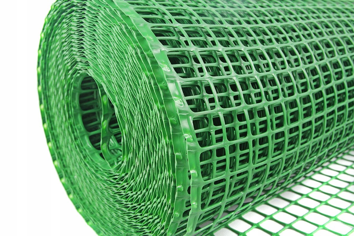 Siatka |ogrodzeniowa|kontenerowa| oko 30x30mm|MOCNA|plastikowa| 0,6x25m