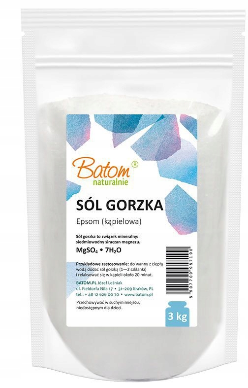 Batom Sól Gorzka Epsom 3 kg