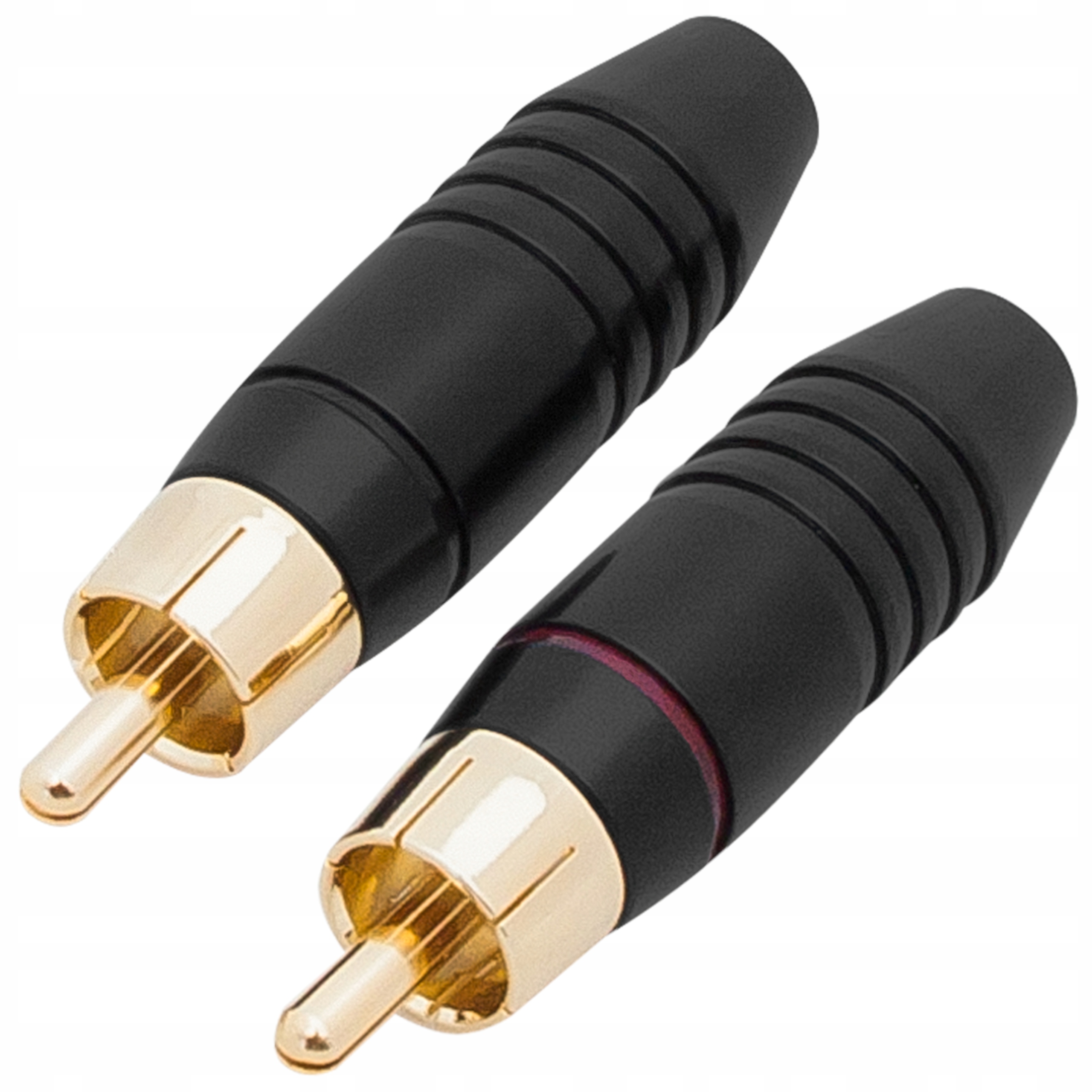 

2x Wtyki Rca Blow złączki wtyk Cinch pozłacane Hq