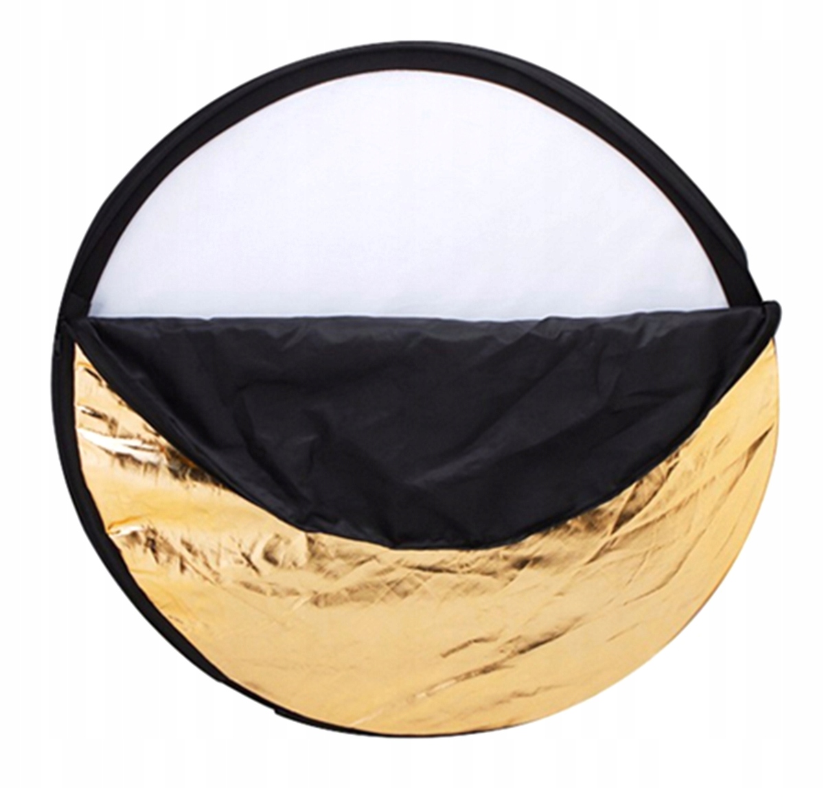 BLENDA FOTOGRAFICZNA OKRĄGŁA DYZUFOR 5w1 60CM TŁO PLENER + POKROWIEC AG302D Typ 5 w 1