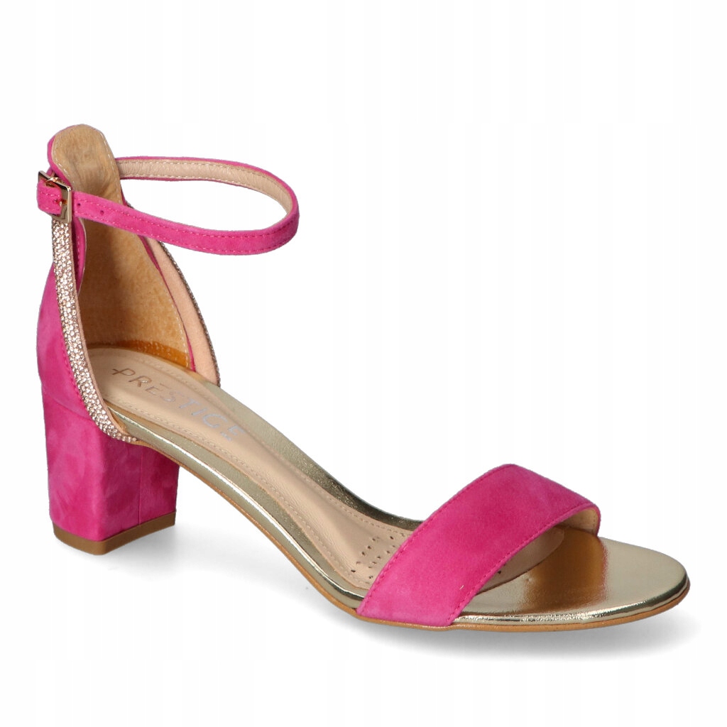 Sandály Prestige 2101/OBL/5CM/FUKSJA-Z/CEK Fuchsia semiš 35