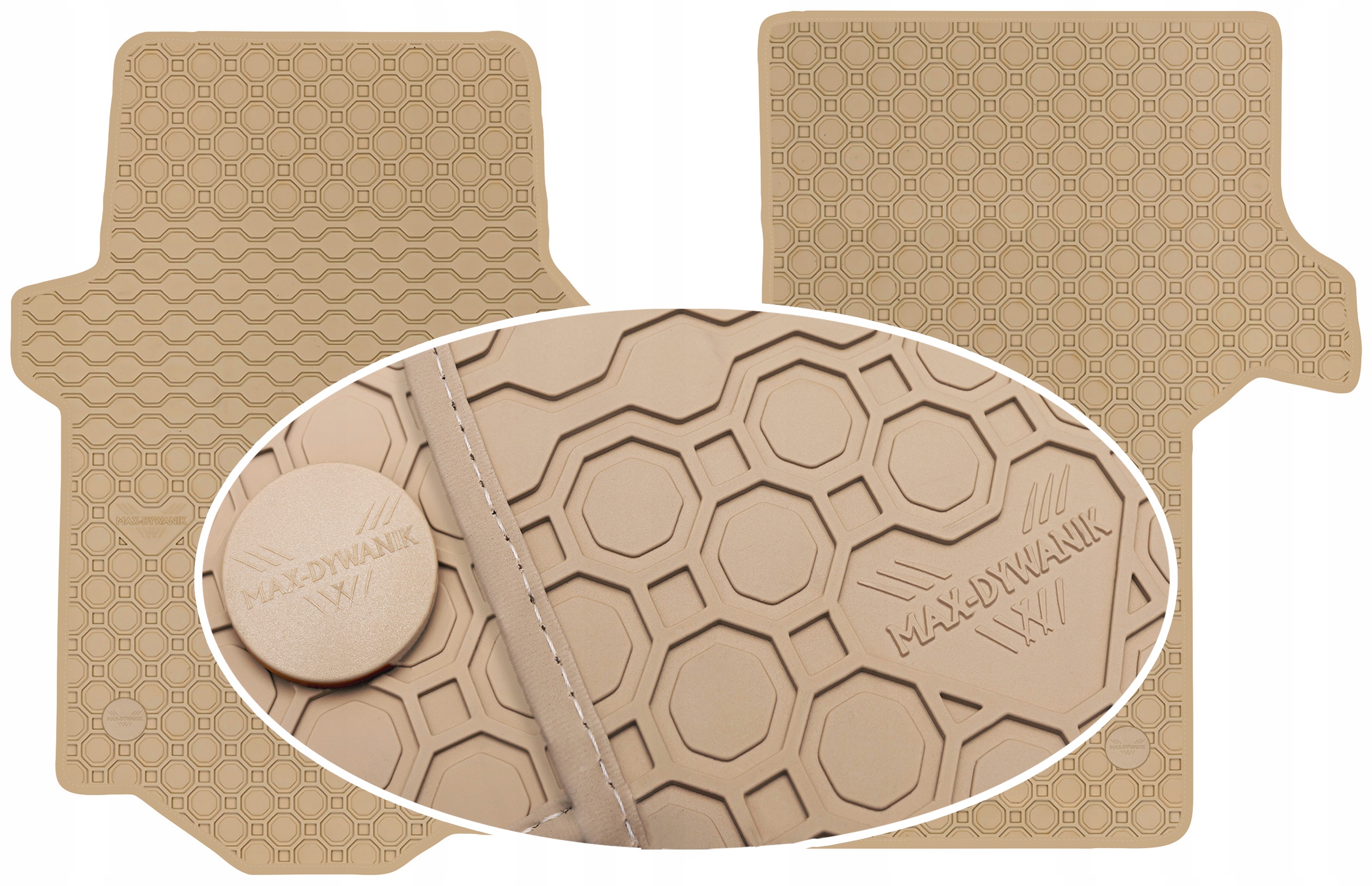 Vw Crafter II 2os 2016- Koberce Béžové