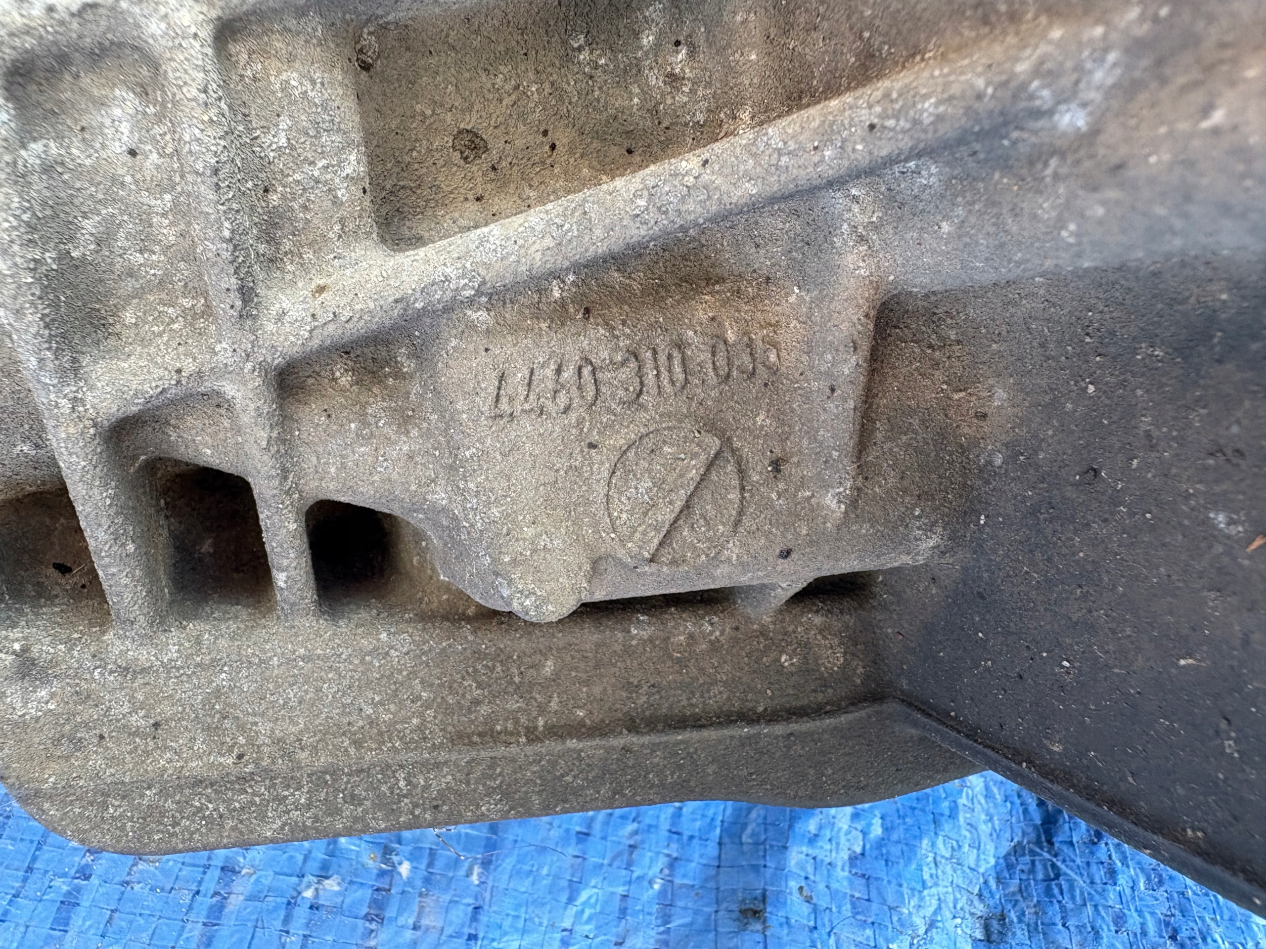 MERCEDES GL X164 ML W164 3.45 differential diff differential rear part Z blocking