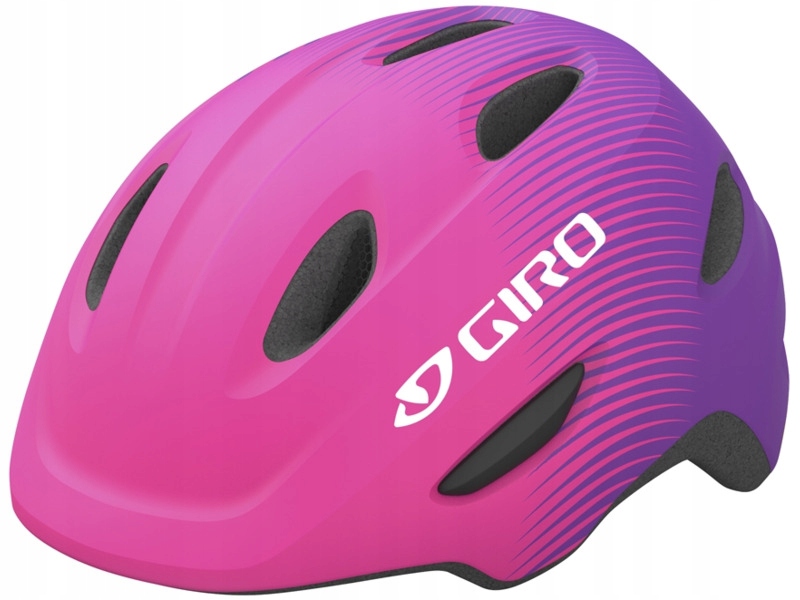 Kask rowerowy Giro Scamp Różowo-fioletowy dla Dzieci (rozmiar Xs)