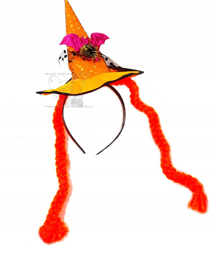 kapelusz CZAROWNICY HALLOWEEN POMARAŃCZ WARKOCZE EAN (GTIN) 5907896161585