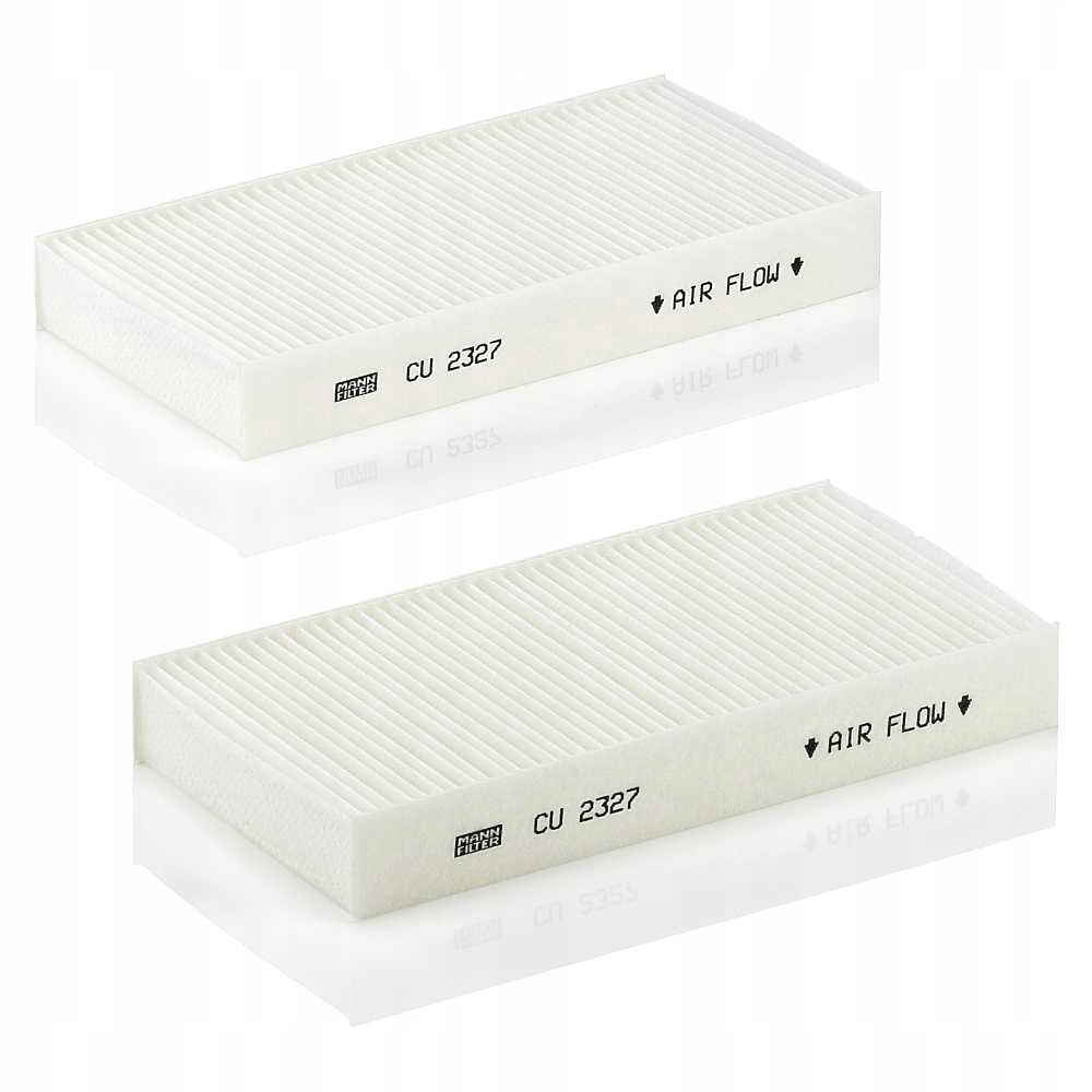 Filtro Aria Cabina MANN-FILTER CUK 2327-2 - Con Carboni Attivi Per Auto E Veicoli Commerciali - Foto 2