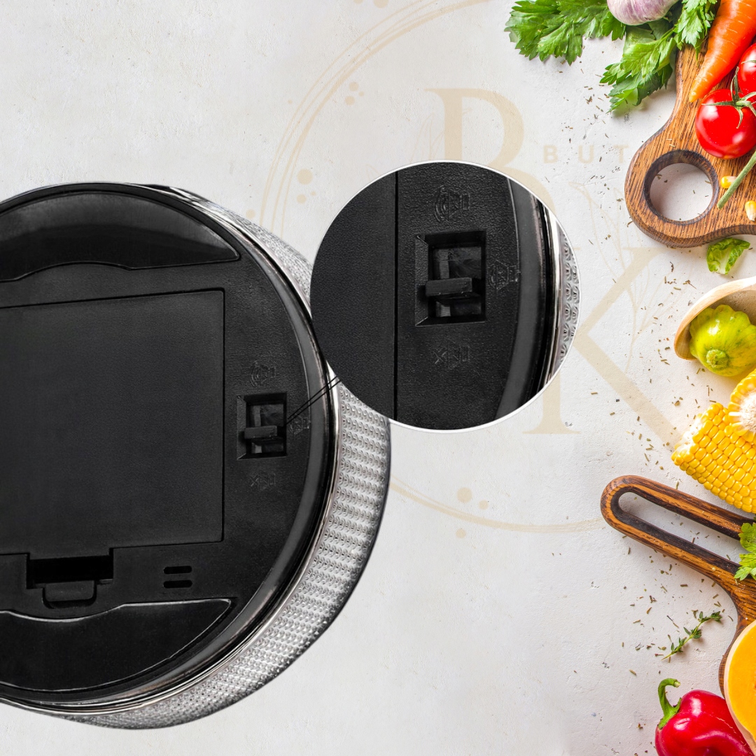 Elektroniczny Stoper Kuchenny z Magnesem - Cyfrowy Timer do Gotowania Kolor dodatkowy srebrny