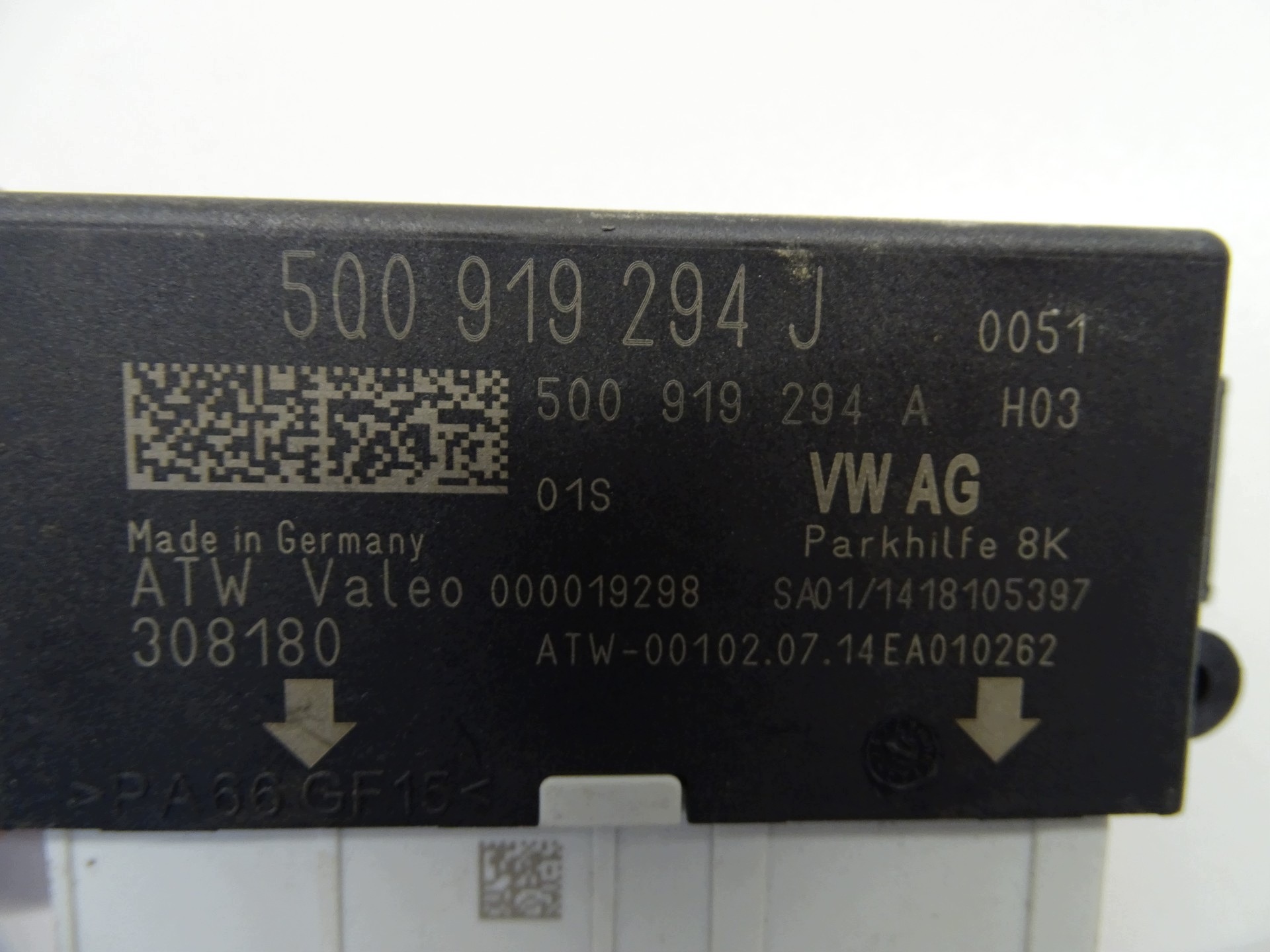 modulo computer centralina parcheggio PDC AUDI A3 8V 5Q0919294J