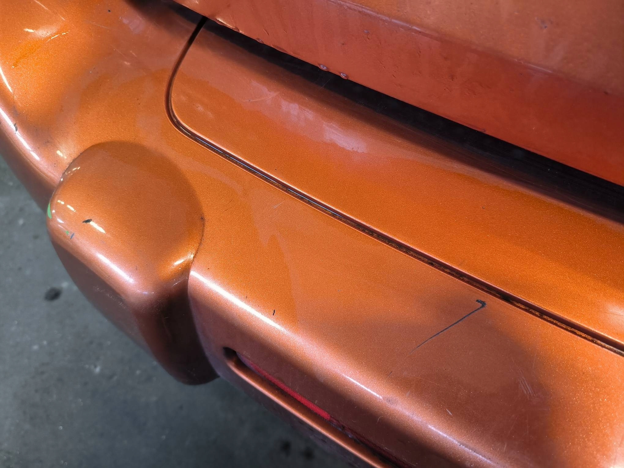bumper rear part 56U CHEVROLET HHR