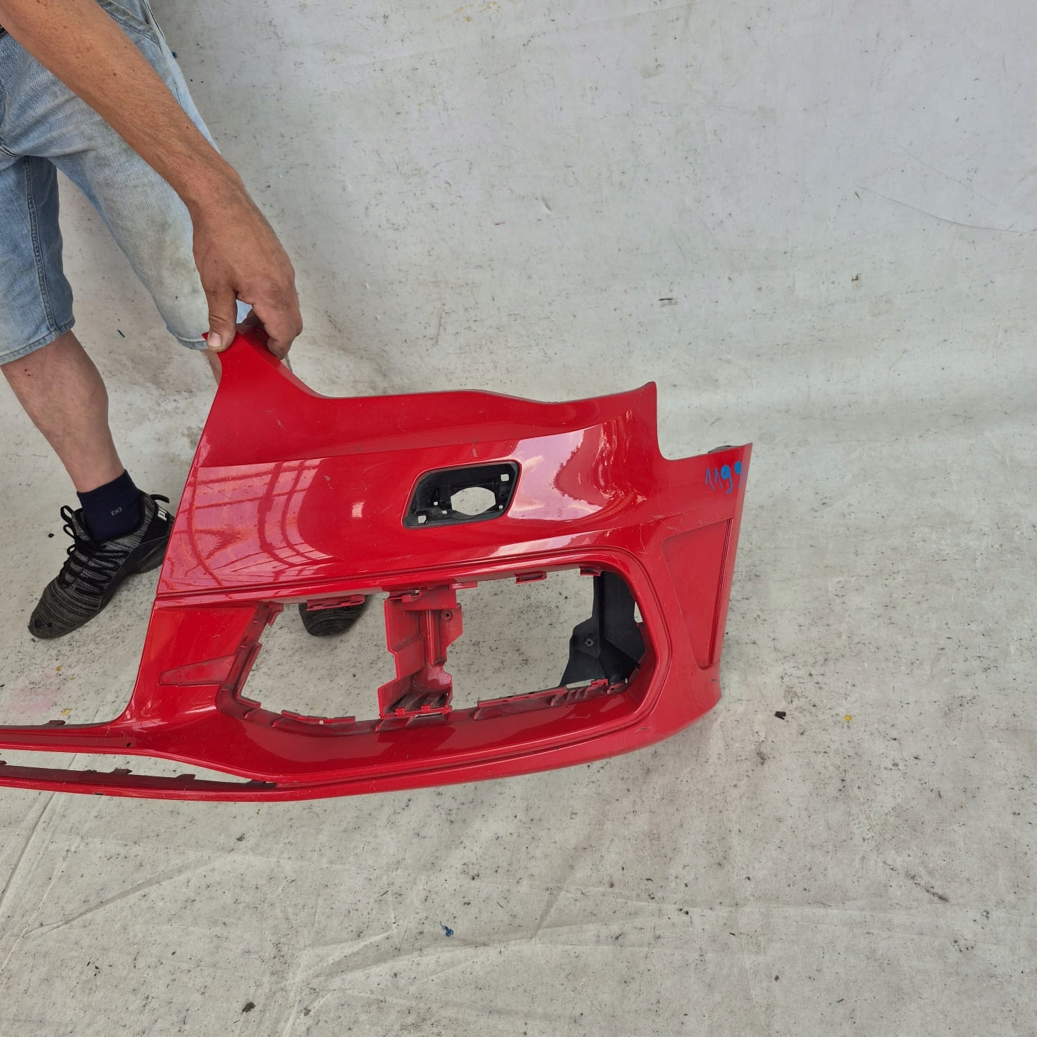 AUDI A3 8V 8V3 S-LINE 13-16 bumper front front SPR 8V3807437F