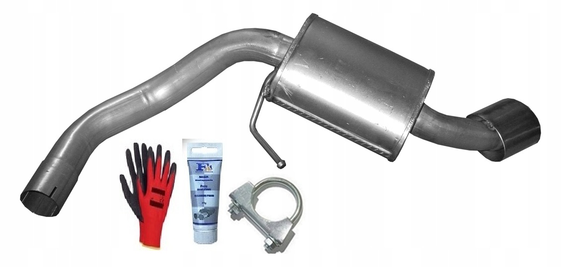 Bmw 1 E81 E87 2.0 Diesel (2007-2012) Tlumič Tlumič Výfuku bonus