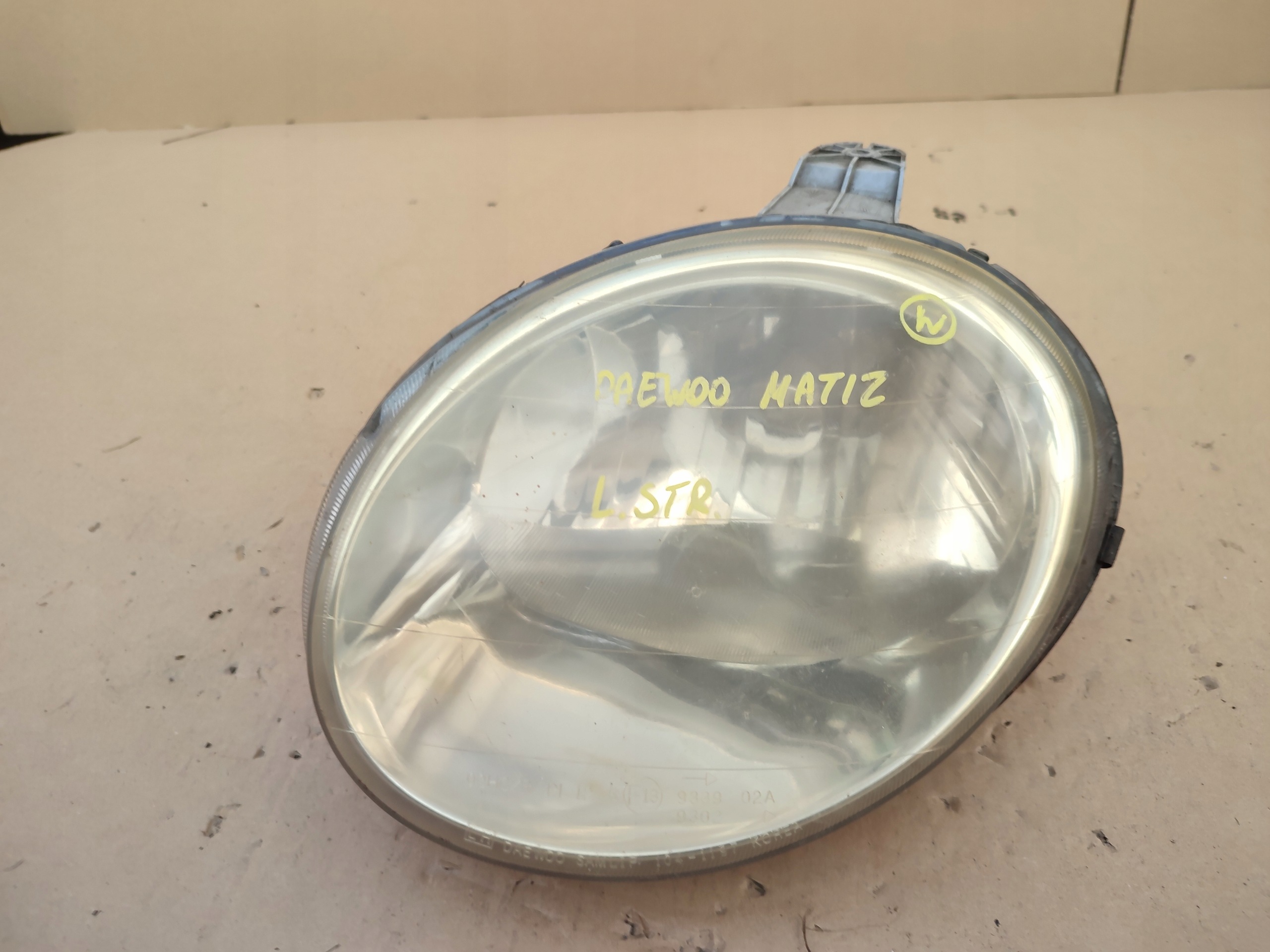 light left front left front Daewoo Matiz