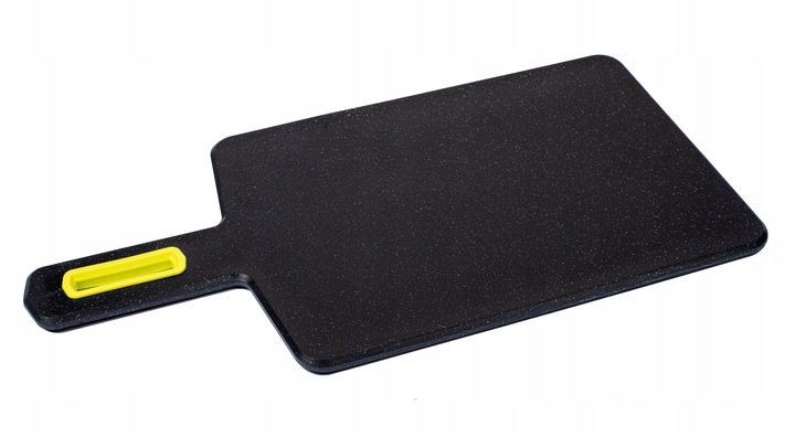 Zestaw 3 desek na stojaku czarne deski do krojenia Marka Practic