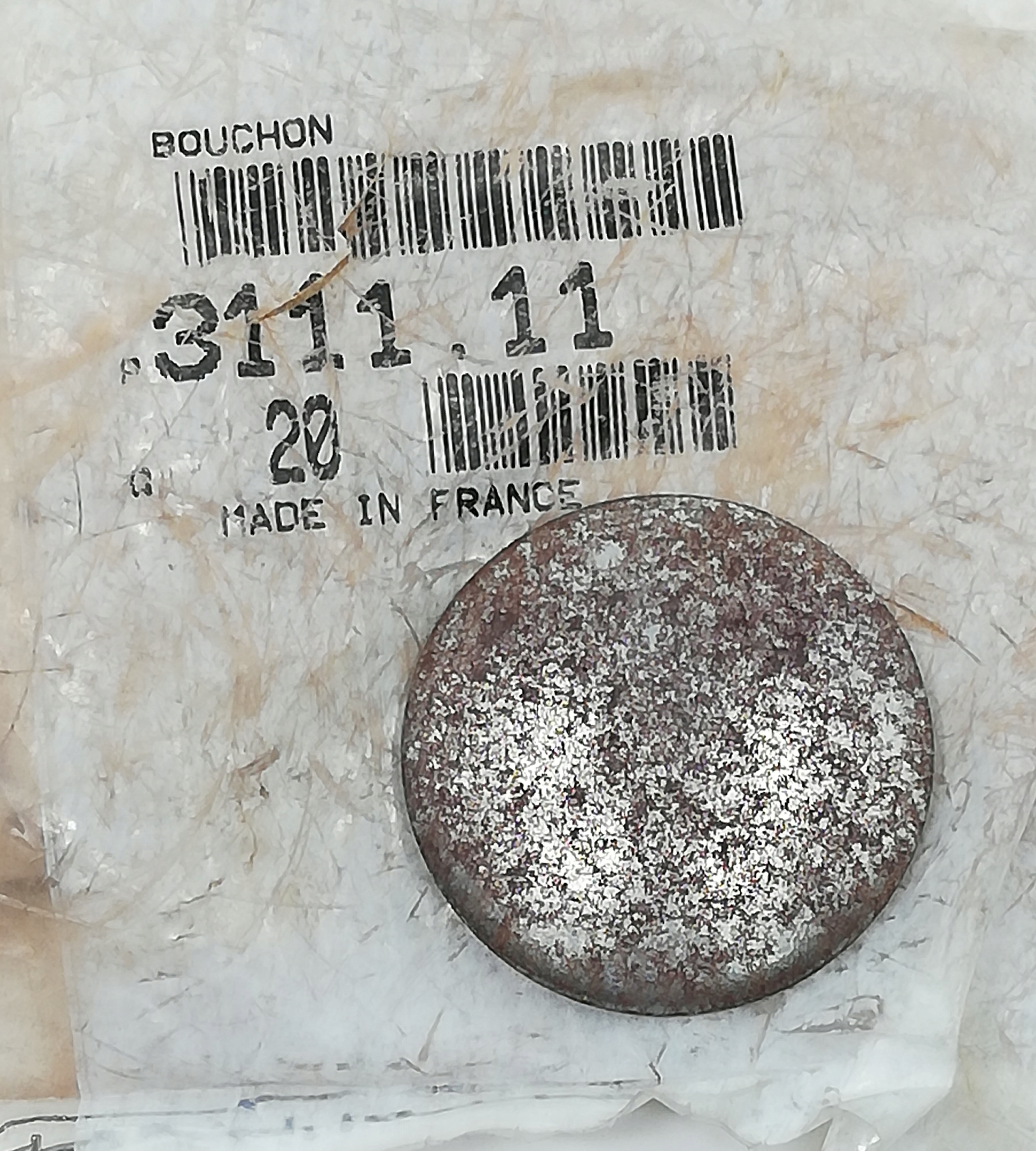 BROk ZAŚLEPKA BLOKU SILNIKA 30MM CITROEN 311111