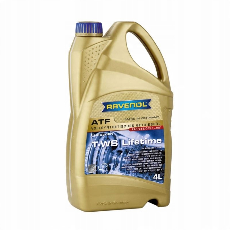 

Ravenol Atf T-ws Lifetime 4L Volvo 31256775