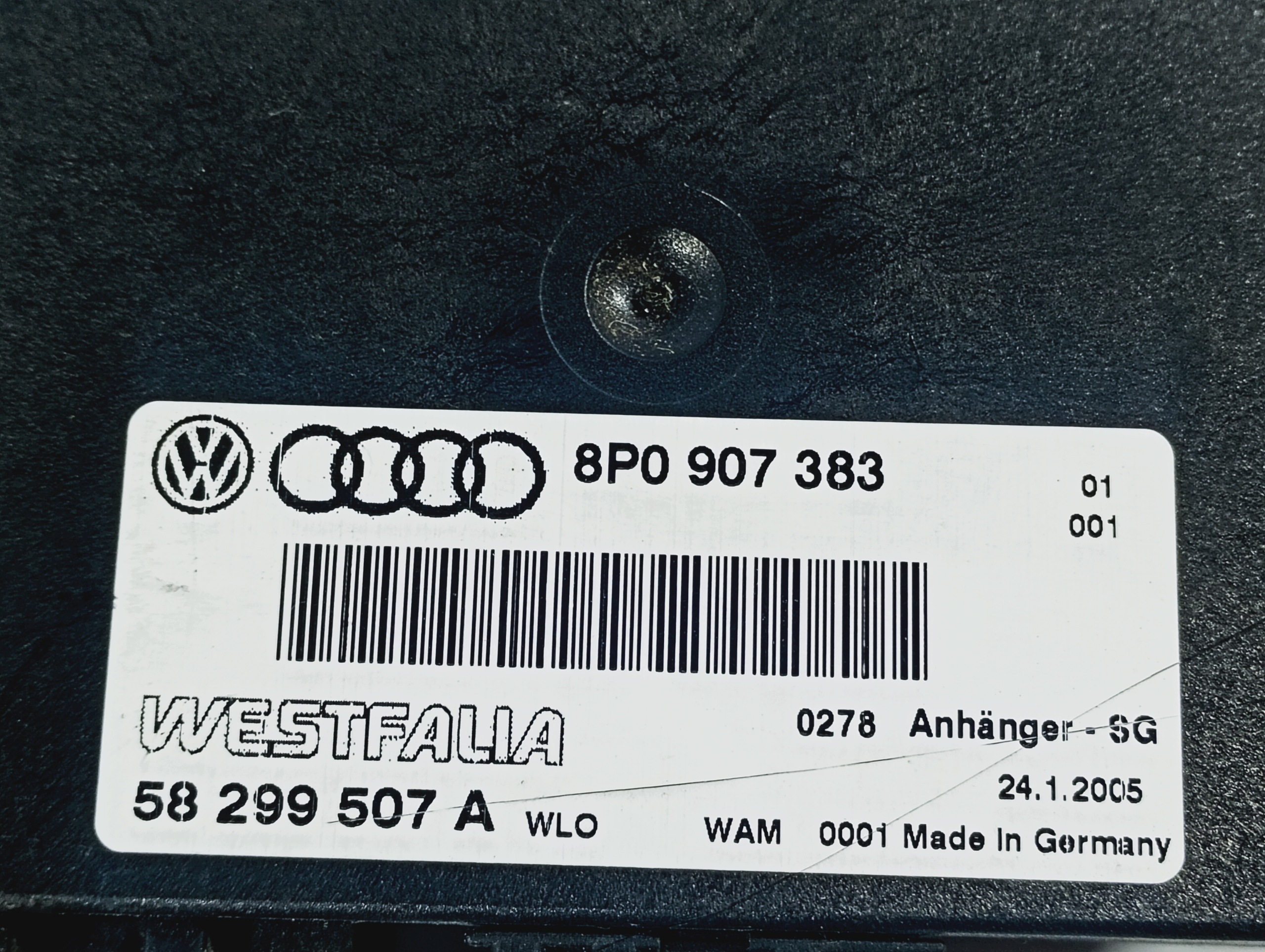 module control unit HAKA OE 8P0907383 Audi A3 8P 03-10