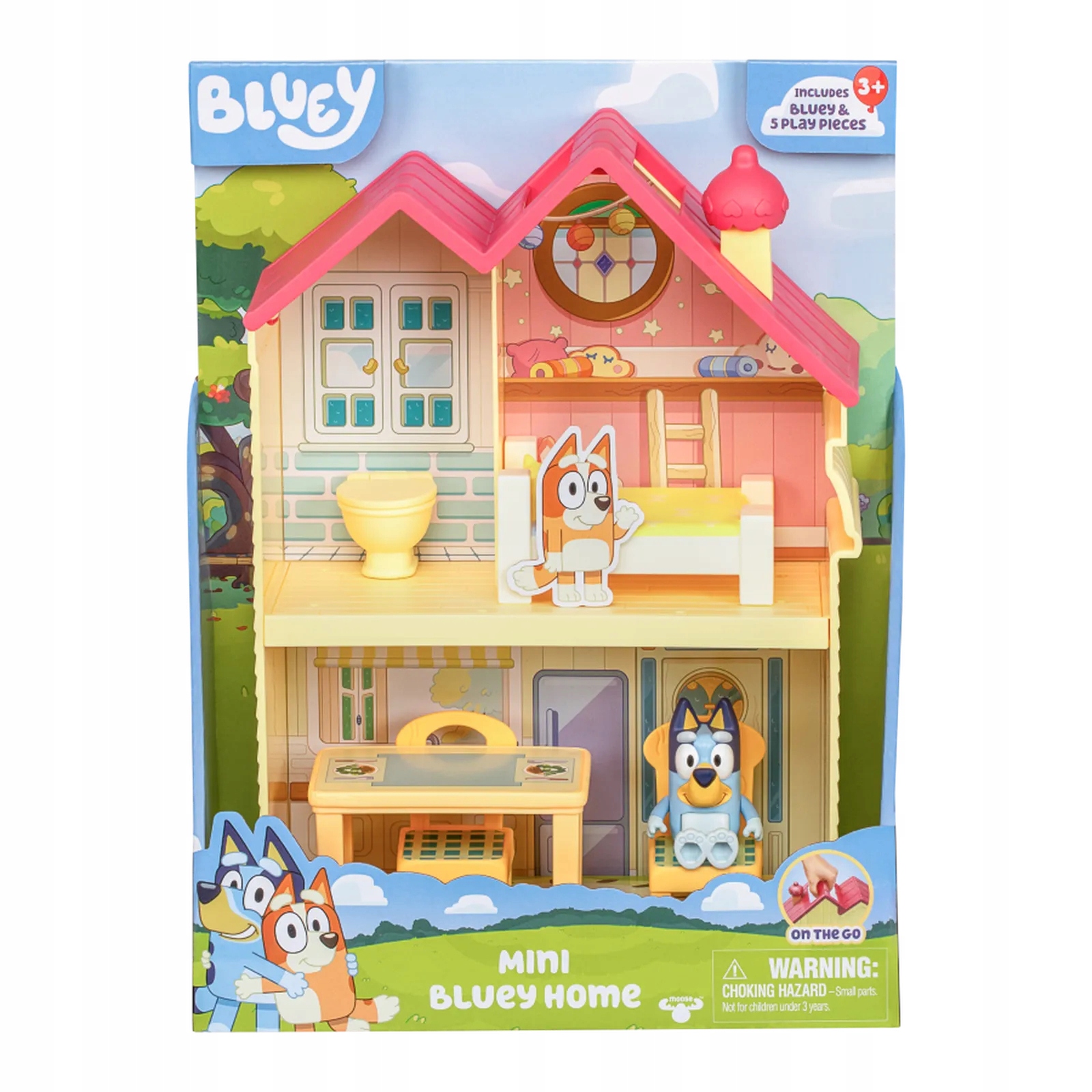 BLUEY MINI DOM RODZINNY + FIGURKA BLU17614 Typ zestaw