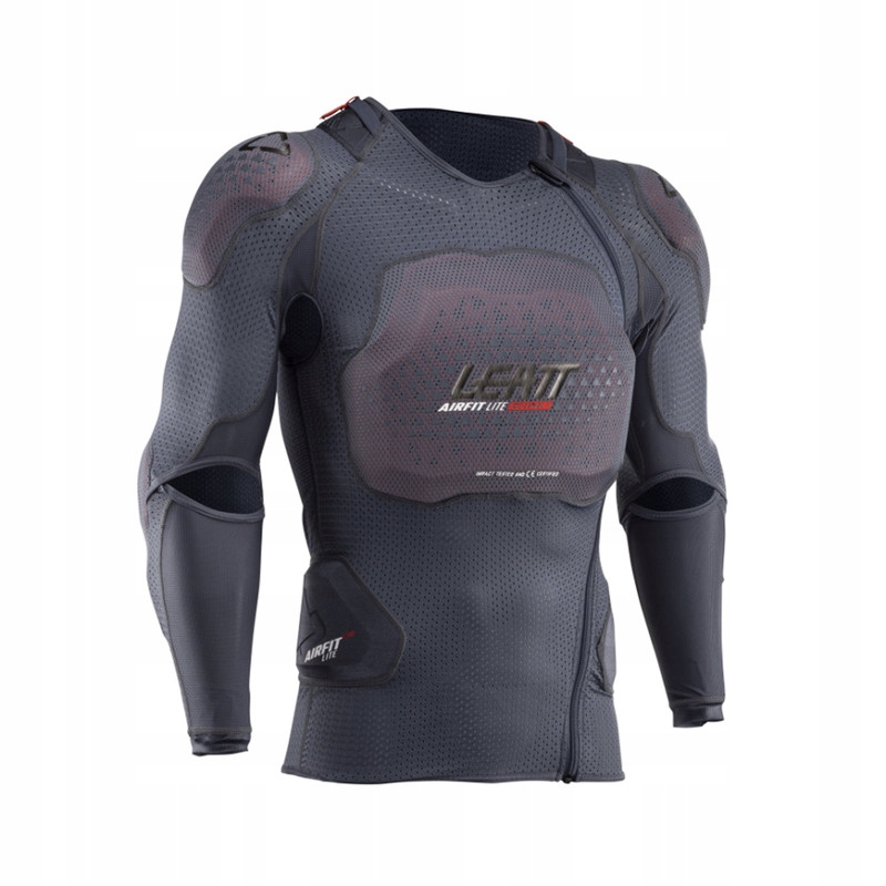 Tričko S Chráničmi Leatt 3DF Airfit Lite Evo Black (184-196 CM) L
